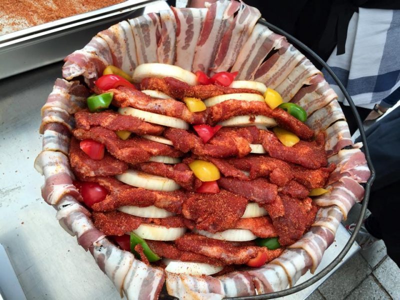 Schichtfleisch aus dem Dutch Oven Kochwerkstatt Wiesbaden